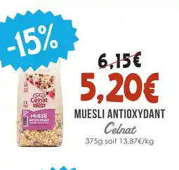 Naturalia Celnat muesli antioxydant offre