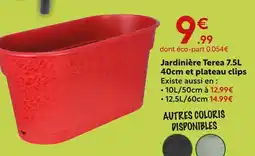 Maxi Bazar Jardinière terea et plateau clips offre
