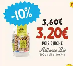 Naturalia Alliance bio pois chiche offre