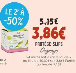 Naturalia Organyc protège-slips offre
