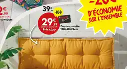 Maxi Bazar Dossier palette offre