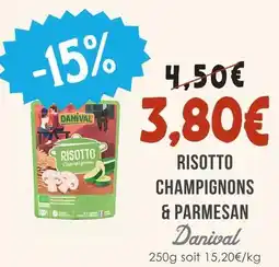 Naturalia Danival risotto champignons & parmesan offre