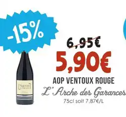 Naturalia L'arche des garances aop ventoux rouge offre