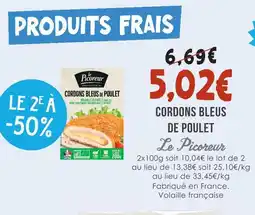 Naturalia Le picoreur cordons bleus de poulet offre