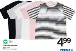 Zeeman Zeeman tee-shirt femme offre