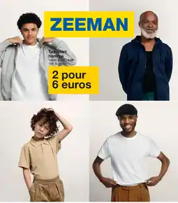 Zeeman Zeeman tee-shirt homme offre