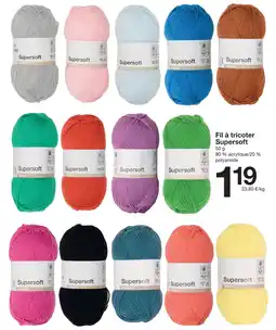 Zeeman Zeeman fil à tricoter supersoft offre