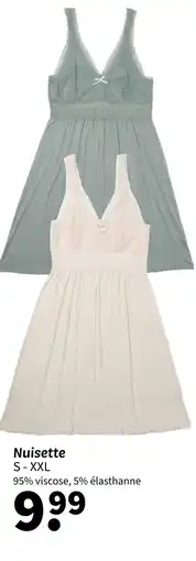 Wibra Nuisette offre