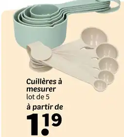 Wibra Cuillères à mesurer offre