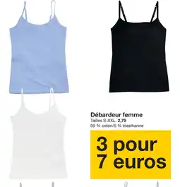 Zeeman Débardeur femme offre