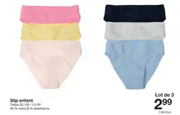 Zeeman Slip enfant offre