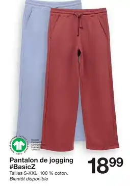 Zeeman Pantalon de jogging #basicz offre