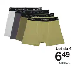 Zeeman Sportswear boxer enfant offre