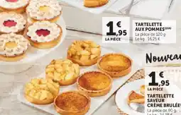 Super U Tartelette aux pommes offre