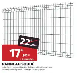 Bricomarché Panneau soudé offre