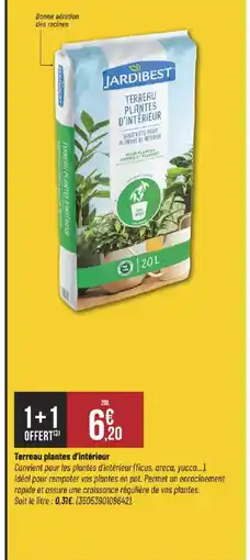 Bricorama Terreau plantes d'intérieur offre