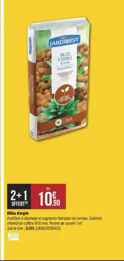 Bricorama Billes d'argile offre