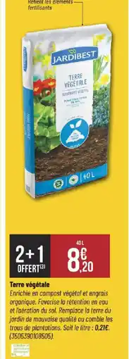 Bricorama Terre végétale offre