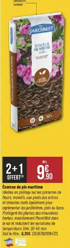 Bricorama Écorces de pin maritime offre