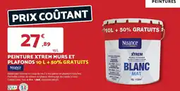 Bricomarché Peinture xtrem murs et plafonds offre