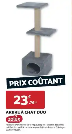 Bricomarché Arbre à chat duo zolux offre
