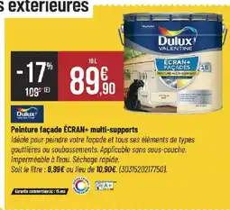 Bricorama DULUX Peinture façade ÉCRAN+ multi-supports offre