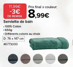 Costco Serviette de bain offre