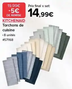 Costco Kitchenaid torchons de cuisine offre
