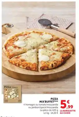 U Express Pizza mix'buffet offre