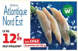 Auchan Supermarché Filet d'églefin offre