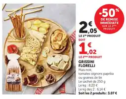 U Express Grissini florelli offre