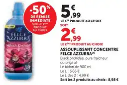 U Express Assouplissant concentre felce azzurra offre