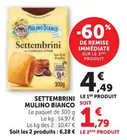 U Express Settembrini mulino bianco offre