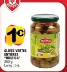 E.Leclerc Le rustique - olives vertes entières offre