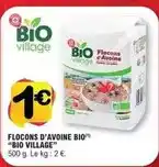 E.Leclerc Bio village - flocons d'avoine bio offre