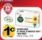 E.Leclerc Savon doux à l'huile d'abricot bio offre