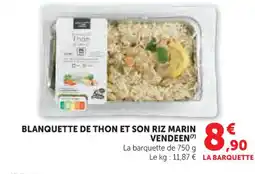 U Express Blanquette de thon et son riz marin vendeen offre