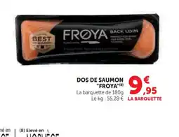 U Express FROYA Dos de saumon offre