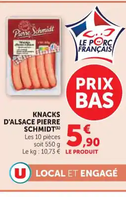 U Express Knacks d'alsace offre
