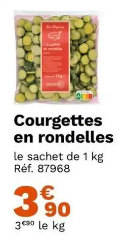 Picard Courgettes en rondelles offre