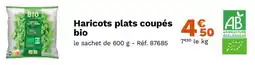 Picard Haricots plats coupés bio offre