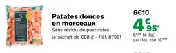 Picard Patates douces en morceaux offre