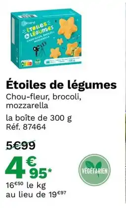 Picard Étoiles de légumes offre