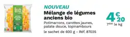 Picard Nouveau mélange de légumes anciens bio offre