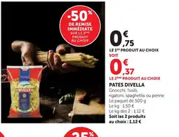 U Express DIVELLA Pates offre