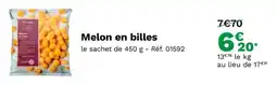 Picard Melon en billes offre