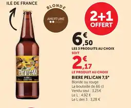 U Express PELICAN 7,5° Biere offre