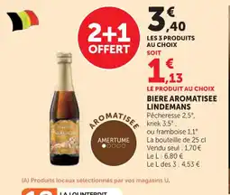 U Express LINDEMANS Biere aromatisee offre