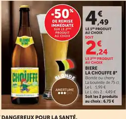U Express LA CHOUFFE 8° Biere offre