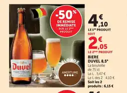 U Express DUVEL 8,5° Biere offre